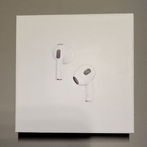 White Wireless Airpod 3
